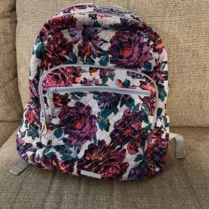 Vera Bradley XL Campus Floral Backpack